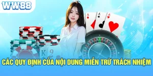 Các quy định của nội dung miễn trừ trách nhiệm